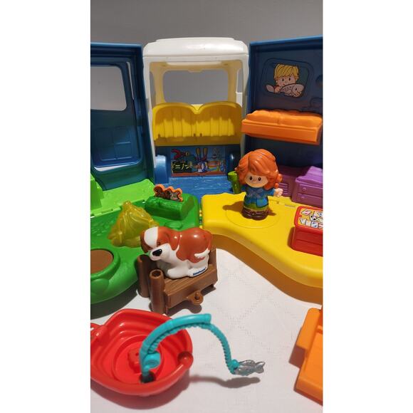Fisher Price Little People Songs & Sounds Camper RV Complete Works - Picture 4 of 10